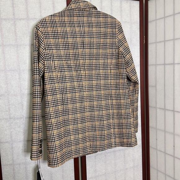NWT BAGATELLE NYC PLAID BLAZER SIZE M - Picture 3 of 9
